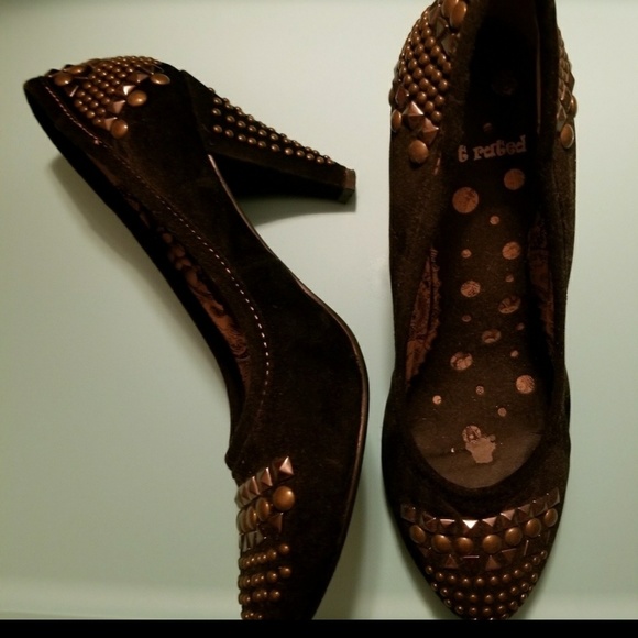 Not Rated studded heels - Picture 2 of 4